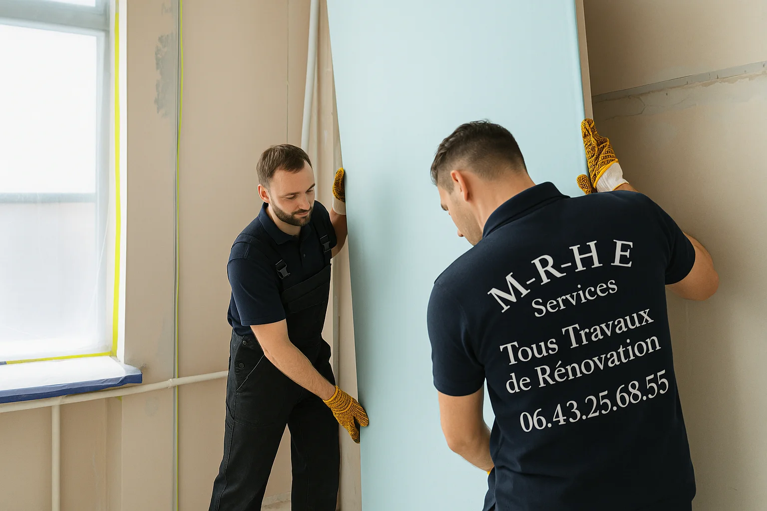 Plaquiste au Cap d'Agde et alentours – cloisons, plafonds suspendus, Isolation thermique et phonique | MRHE Services